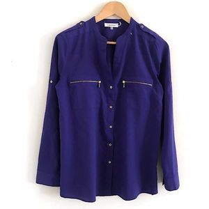 Calvin Klein Purple Shrit